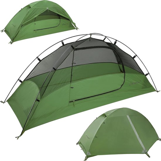 1-persoonstent-424rwx-1.jpg 1 persoonstent voor camping waterdichte outdoor tent voor eenmans ultralichte... | bol - Afbeelding 1