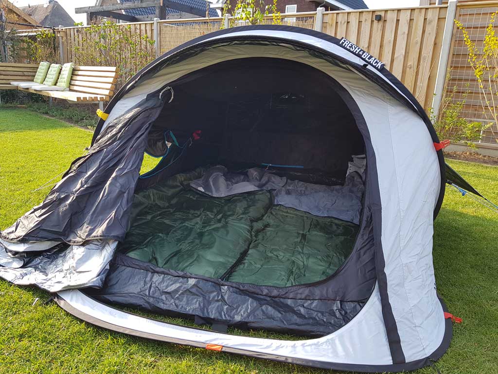 2-seconds-tent-139ovb-1.jpg Quechua pop up tent: review van de bijzettent van Decathlon - Afbeelding 1