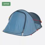 QUECHUA 2 Man Tent 2 Seconds, Blue | Azadea Lebanon