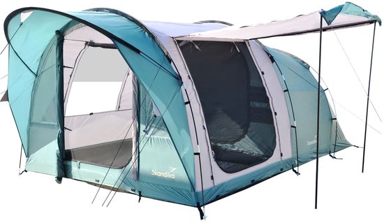 3-persoons-tent-met-stahoogte-955wlb-1.jpg Skandika tunneltent Egersund 3 Sleeper Protect Camping tent voor 3 personen,... | bol - Afbeelding 1