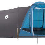 Coleman Waterval 5 familietent | 5 persoons koepeltunnel hybride tent met apart woon en slaapgedeelte, eenvoudig op te zetten, campingtent voor 5 ...