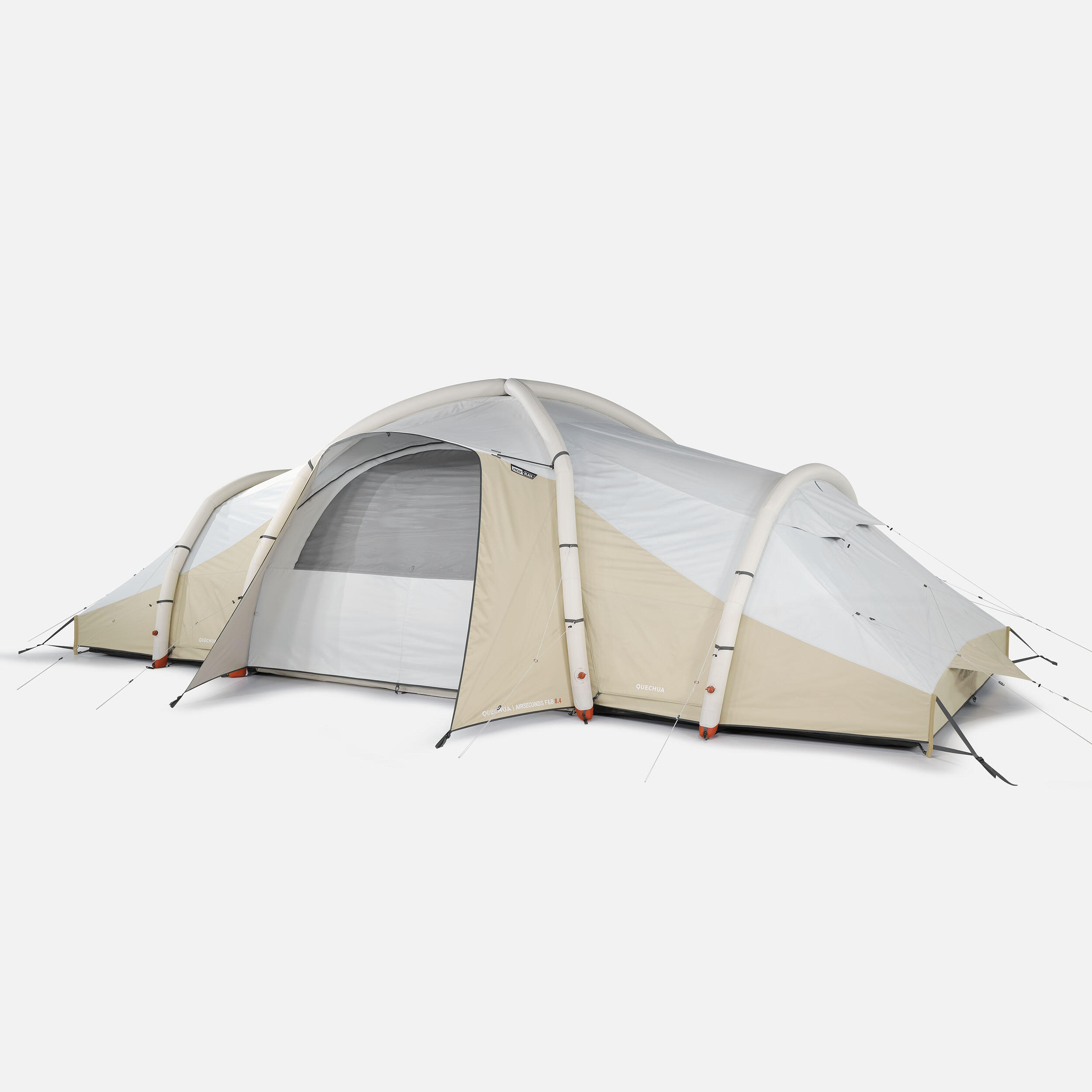 8-persoons-tent-900ouh-1.jpg Opblaasbare tent 8 personen, Air Seconds 8.4 met Fresh & Black, 4 slaapruimtes - Afbeelding 1