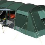 Tunneltent Montana voor 8 personen 5000 mm waterkolom, muskietennet, 4 ingangen | bol