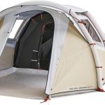 Tente familiale gonflable Decathlon Air Seconds 4.1 Fresh and Black 4 personnes Cappuccino CampManuel d'utilisation de la tente ing