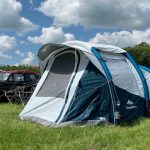 Quechua Air Seconds 4.1 Xl Family Camping Tent road test and review Wheel World Reviews %