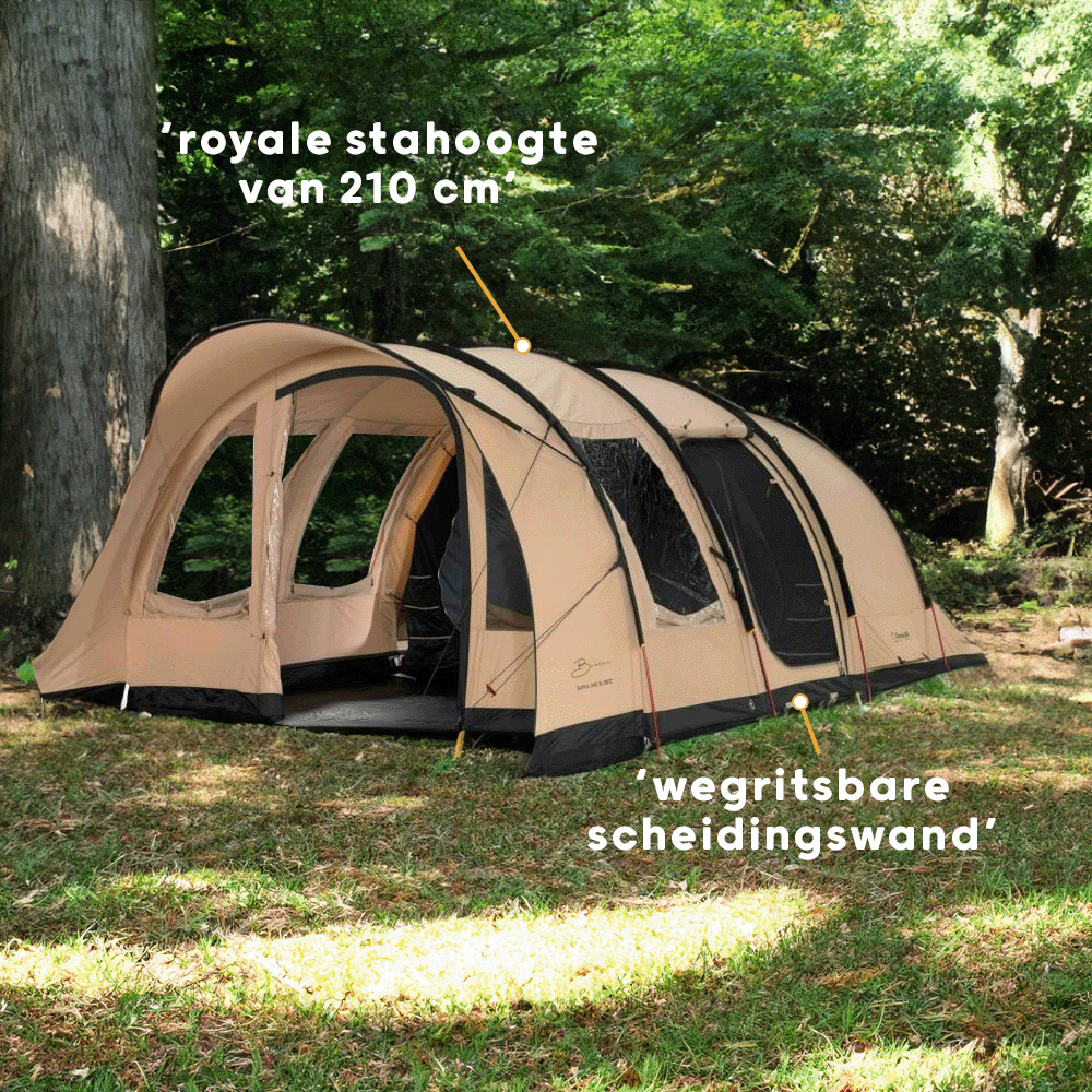 bardani-spitfire-690pou.png Bardani Spitfire 340 XL RSTC / 5 Persoons Tent - Afbeelding 1
