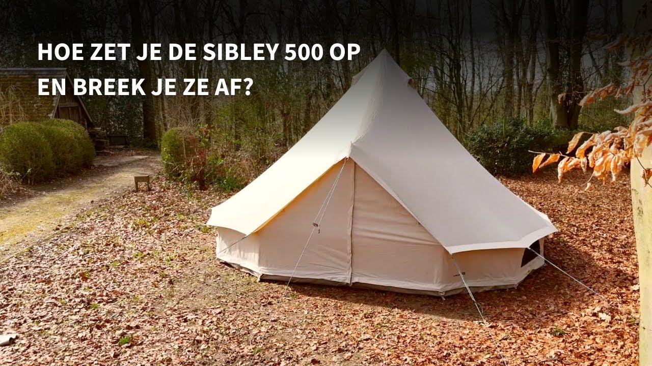bell-tent-500-078igu-1.jpg Hoe zet je de Sibley 500 op en breek je ze af? | CanvasCamp - Afbeelding 1