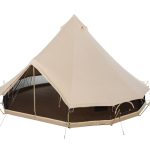 CanvasCamp Sibley 500 Apex: luxe glampingtent voor 8 personen, waterdicht, XXL en outdoor avontuur, katoenen tent voor 6 8 personen, partyklokkentent, duurzame luxe tent van katoen : Amazon.nl: Sport & outdoor