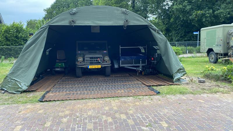 boogtent-018btj-1.jpg Boogtent KL Defensie Generaaltjes voor de militaire hobby - Afbeelding 1