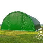 Boogtent met daklicht, 9,15x12x4,5m, PVC, Groen