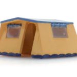 Artitec N 316.117 Bungalow tent kant en klaar resin, geverfd Modeltreinshop
