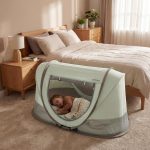 Scott baby tent pop up campingbedje Green