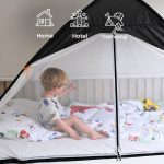 Pop Up Blackout Bed Tent 78.8"x35.5"