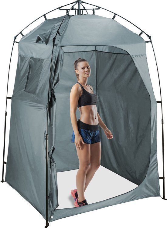douchetent-759knx-1.jpg douchetent XXL camping of tuin outdoor mobiele pop up omkleedtent 240 x 160 x... | bol - Afbeelding 1