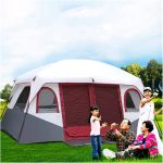 8 12 Persoonstent, Familie Tent Met 2 Slaapkamers, Camping Tenten & Schuilplaatsen, Grote Tent 12 Persoons Buitententen, Festival Essentieel, 100% ...