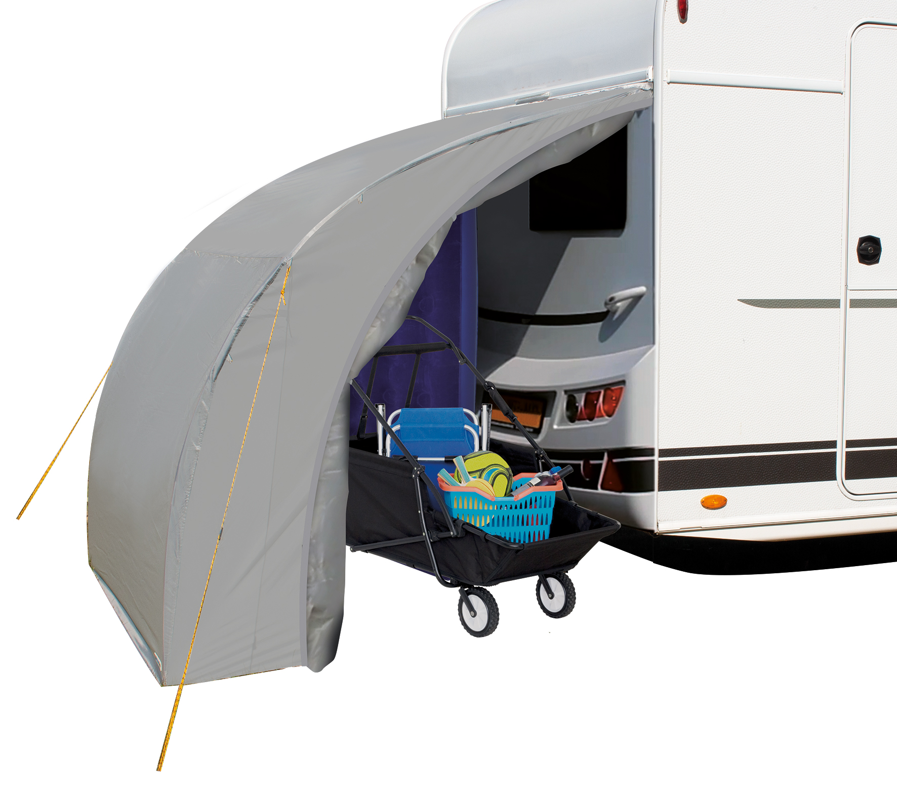 fietstent-998msa-1.jpg Eurotrail Bike Shelter XL bagagetent fietstent Trailstore - Afbeelding 1