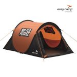 Voordelig een Easy Camp Funster Gold Flame pop up tent voor twee personen kopen? STASSAR.nl