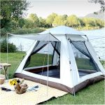 Goedkope Tent 4 Personen Waterdicht, Insectbestendig Frametent Lichte Stevige Pop Up Tent Voor Familie, Buiten, Wandelen En Bergbeklimmen : Amazon.nl: Sports & Outdoors