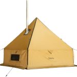 Amazon.com: FireHiking Camping Hot Tent with Stove Jack Large Yurt Outdoor Wall Teepee with Snow Skirt 7.2ft : Sports & Outdoors