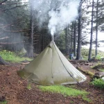6 Person Tipi Hot Tent Bundle