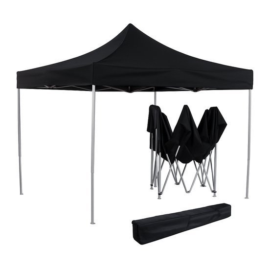 inklapbare-tent-237tbe-1.jpg VDD Partytent Easy Up harmonica tent 3x3m Waterdicht & inklapbaar | bol - Afbeelding 1