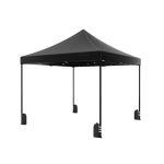 Lizzely Garden & Living Easy up 3x3m zwart luxe partytent opvouwbaar