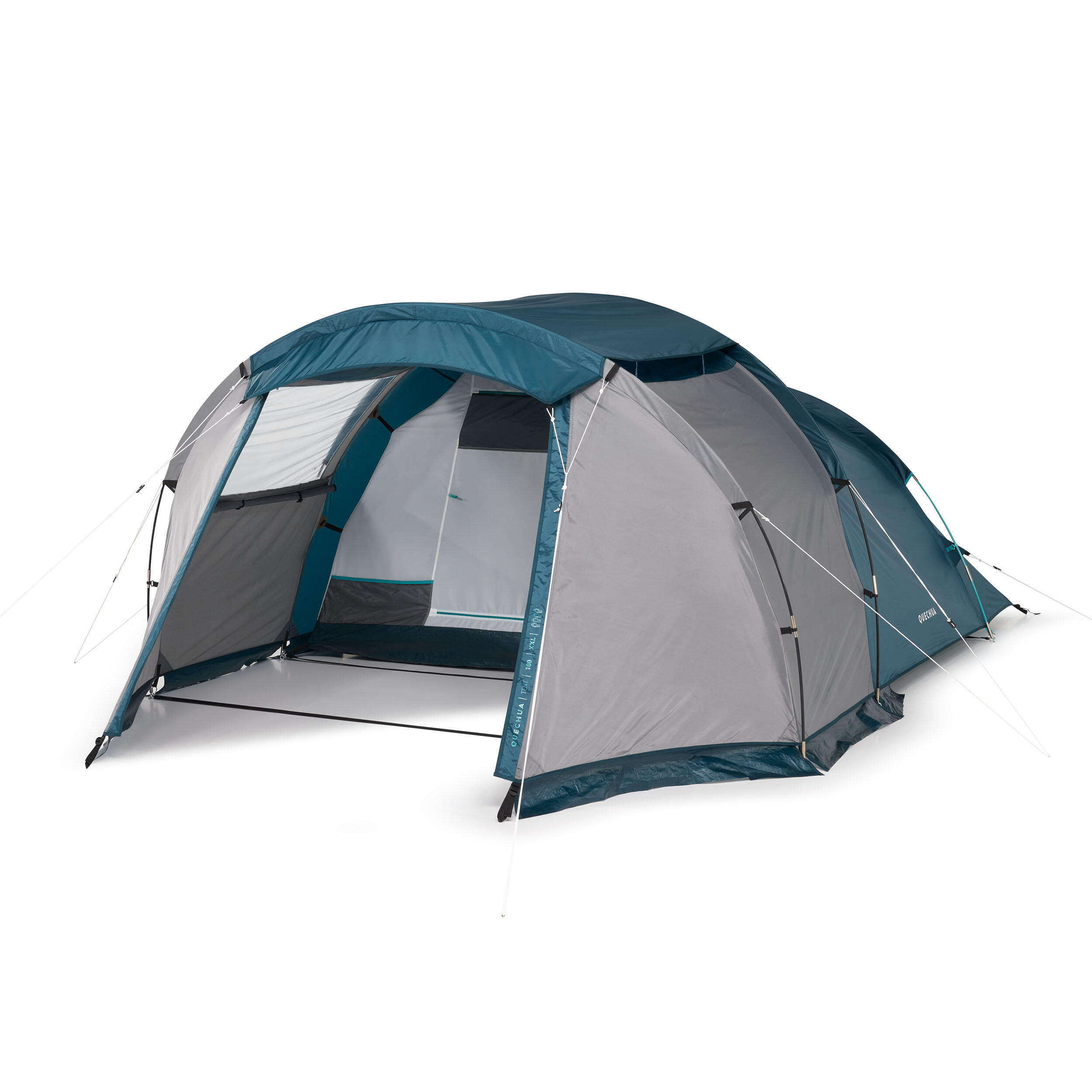 kampeertent-4-personen-624tqg-1.jpg Kampeertent MH100 XXL 4 personen | Decathlon - Afbeelding 1