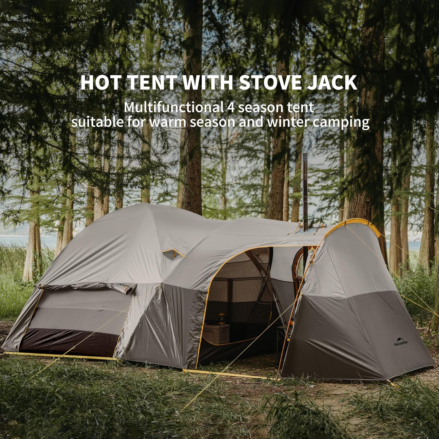 kampeertent-6-personen-572mpw-1.jpg KOTA 6 persoons kampeertent | Naturehike - Afbeelding 1