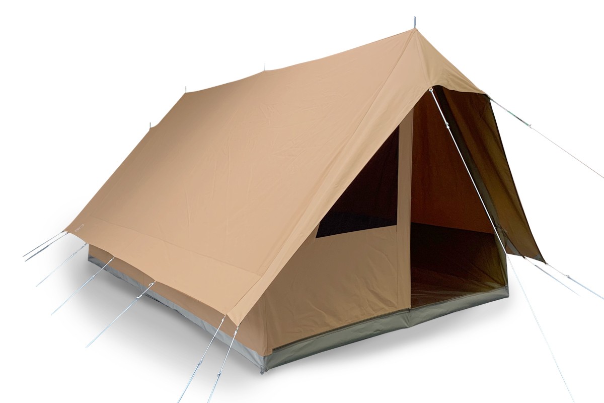 katoenen-tent-724zzj-1.jpg Groepstent Patrouille 6 SUPER, katoenen tent | ESVO Waterdicht doek - Afbeelding 1