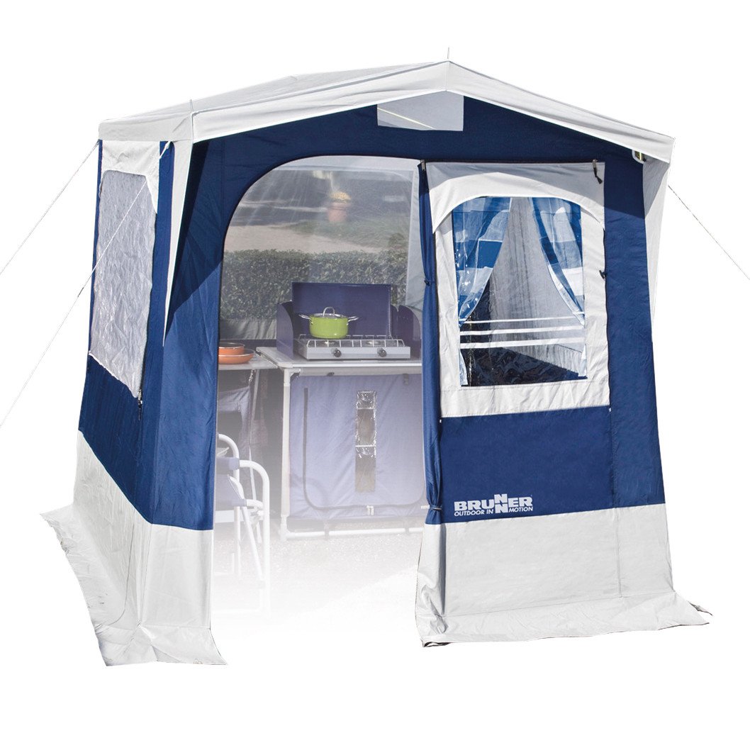 keukentent-527osu-1.jpg Brunner Keukentent Gusto 200 x 200 cm, blauw : Amazon.nl: Sport & outdoor - Afbeelding 1