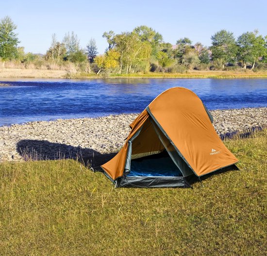 kleine-tent-146pnp-1.jpg SnelShoppen Tent voor 1 of 2 Personen, Ultra Licht, Waterproof, Snelle Opzet,... | bol - Afbeelding 1