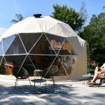 Glamping Dome tent OrigineelOvernachten