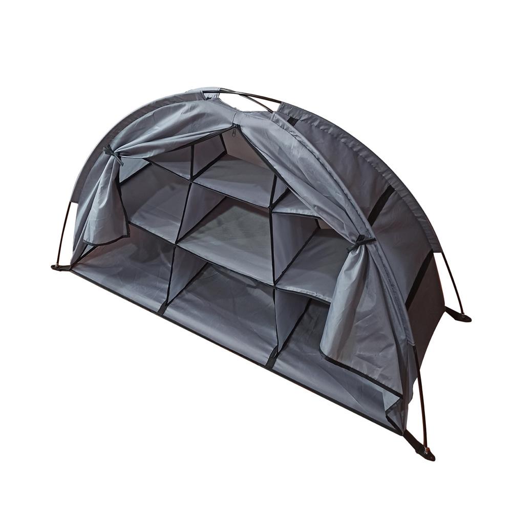 opbergtent-148xvf-1.jpg Opbergtent voor buiten, waterdicht, compact en draagbaar, kampeeropbergkasttent met 9 planken kopen vanaf een prijs van 40 | Joom - Afbeelding 1