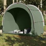 Opbergtent groen 204x122x268 cm waterdicht