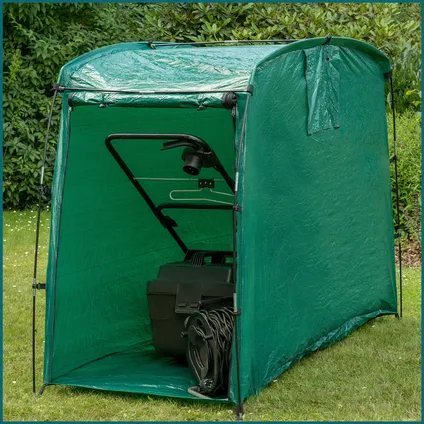 opbergtent-805tjb.webp Hixa Schuurtent Fietstent Opbergtent Garagetent Groen 180x125x85cm - Afbeelding 1