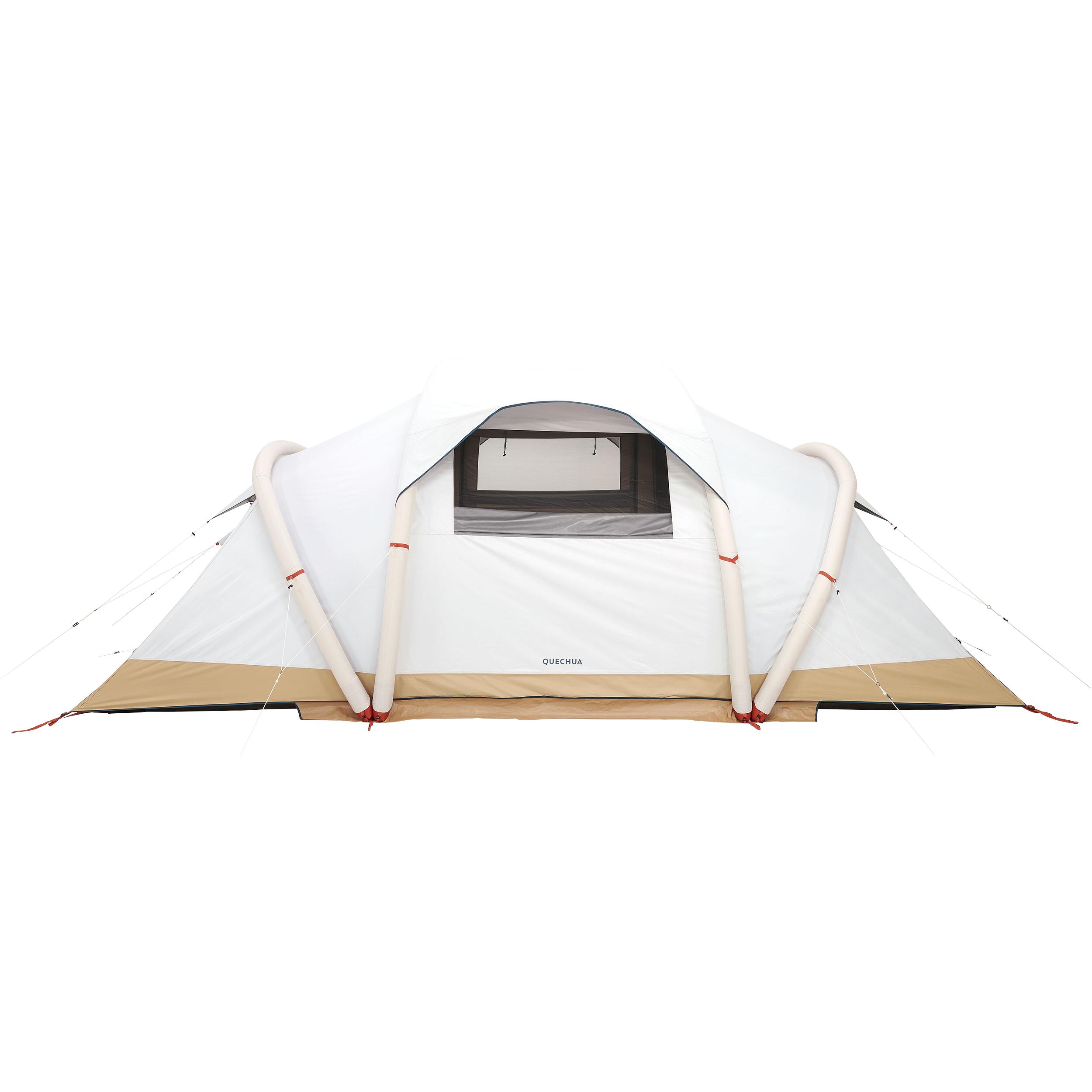 opblaastent-decathlon-474woo-1.jpg Opblaasbare tent 4 personen, Air Seconds 4.2 met Fresh & Black, 2 slaapruimtes | Decathlon - Afbeelding 1