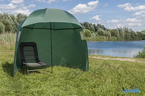 paraplutent-306mns-1.jpg DD Tackle 2,60m Deluxe XXL paraplutent incl. accessoires : Amazon.nl: Sport & outdoor - Afbeelding 1