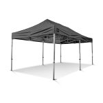 Easy up tent 3x6 meter (zwart) (inclusief zijkanten) |
