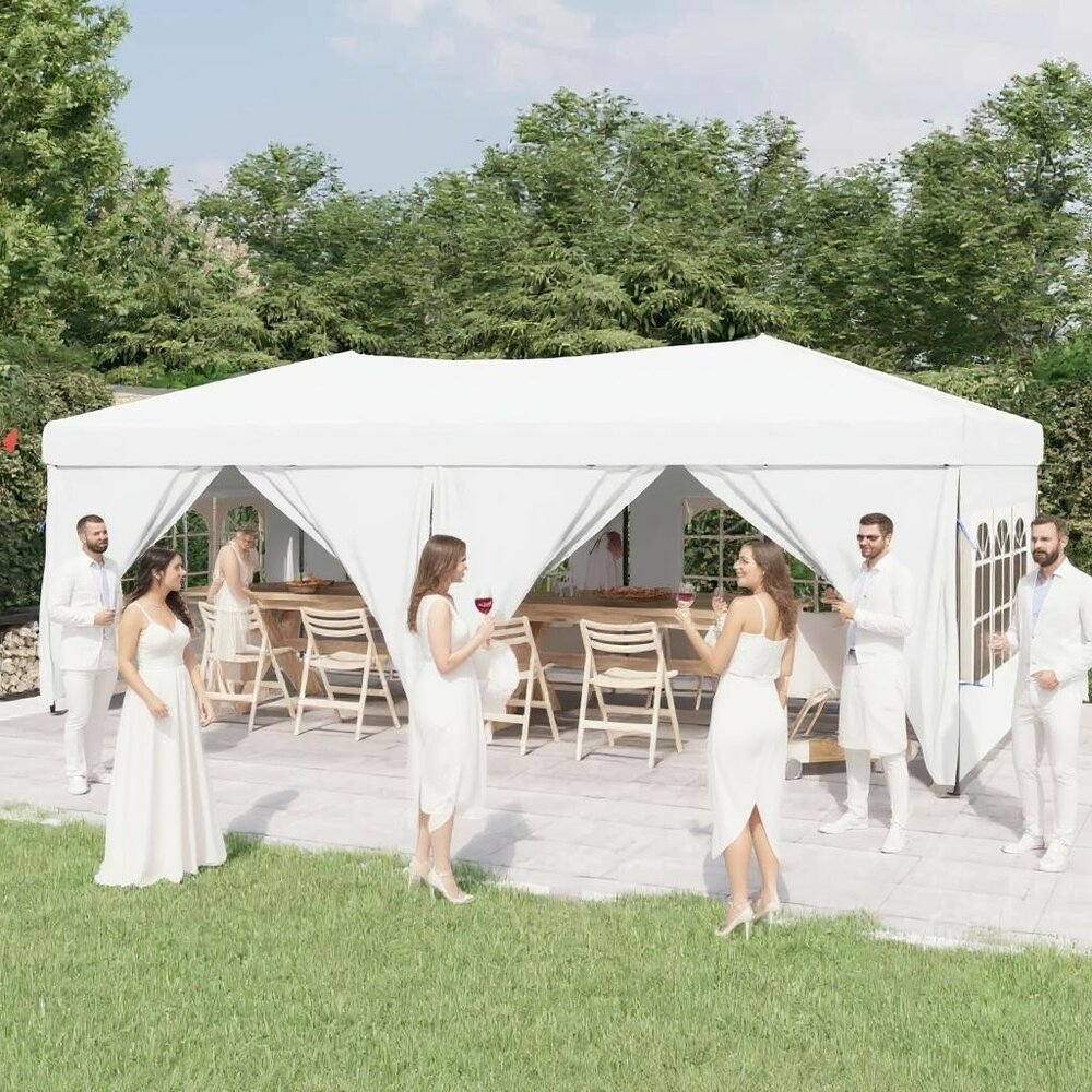 party-tent-3x6-981aus-1.jpg Partytent Festival inklapbaar met zijwanden 3x6 m wit - Afbeelding 1