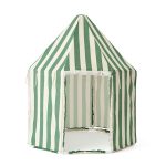 Paviljoen | speeltent Kid's Concept groen wit gestreept