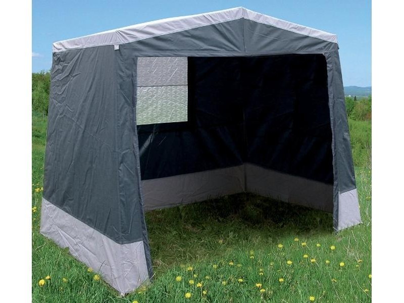 schuurtent-camping-548gow-1.jpg Eurotrail Storage Tent 4 Pvc Schuurtent Te Velde - Afbeelding 1