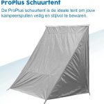 ProPlus Schuurtent 182 x 190 x 140 cm UV bestendige Opbergtent Fietstent met Waterdichte Coating Opslagtent Camping 150D polyester 4 ...