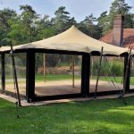 Stretchtent zijwanden huren Bos Verhuur Barneveld