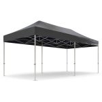 Partytent Master zwart 8x4 mtr. | Korbeld Verhuur