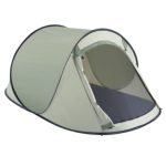 Pop up tent 2 personen kunststof groen 2,45 x 1,45 x 1,1 m kopen? Camping & campingaccessoires | Karwei