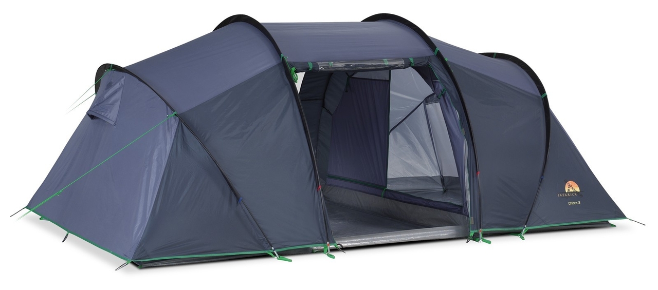 tent-met-2-slaapcabines-404gfs-1.jpg Safarica | Chicco 2 | Tunneltent Kifra Camping & Vrije Tijd Kampeer en Outdoorwinkel - Afbeelding 1
