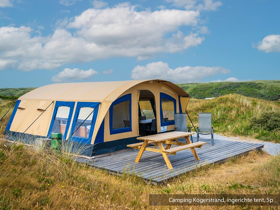 tent-vakantie-621pfs-1.jpg Boek hier Tent Kamperen in de duinen in compleet ingerichte tent bij De Koog VVV Texel - Afbeelding 1