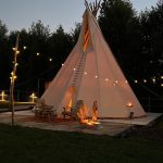 Bijzonder kamperen in een Tipi tent OrigineelOvernachten