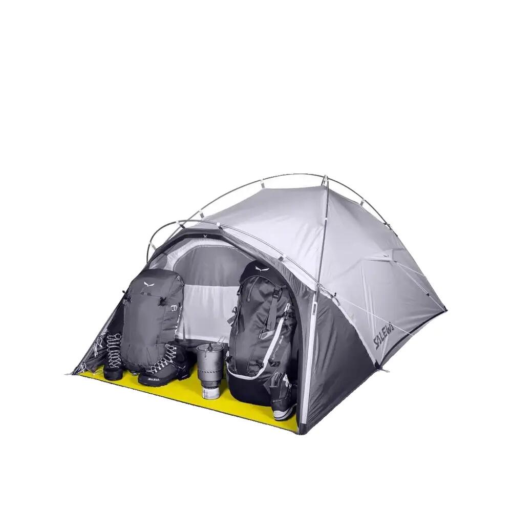 trekkerstent-514eqt-1.jpg Trekkerstent 3 personen Salewa Litetrek III lichtgrijs/cactus | Decathlon - Afbeelding 1