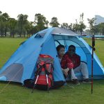 Tweepersoons Tent | Polyester Doek Camping Tent Automatische Pop Up | Langdurige mijlpaal Camping Pop Up Dome Tenten | Winddicht Compact Camping Dome Tent Voor Outdoor Activiteiten | Langdurige mijlpaal Camping Dome |